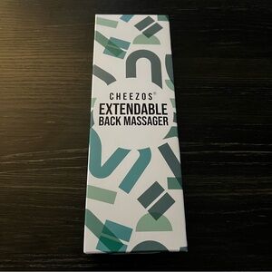 Extendable Back Massager in Green and White